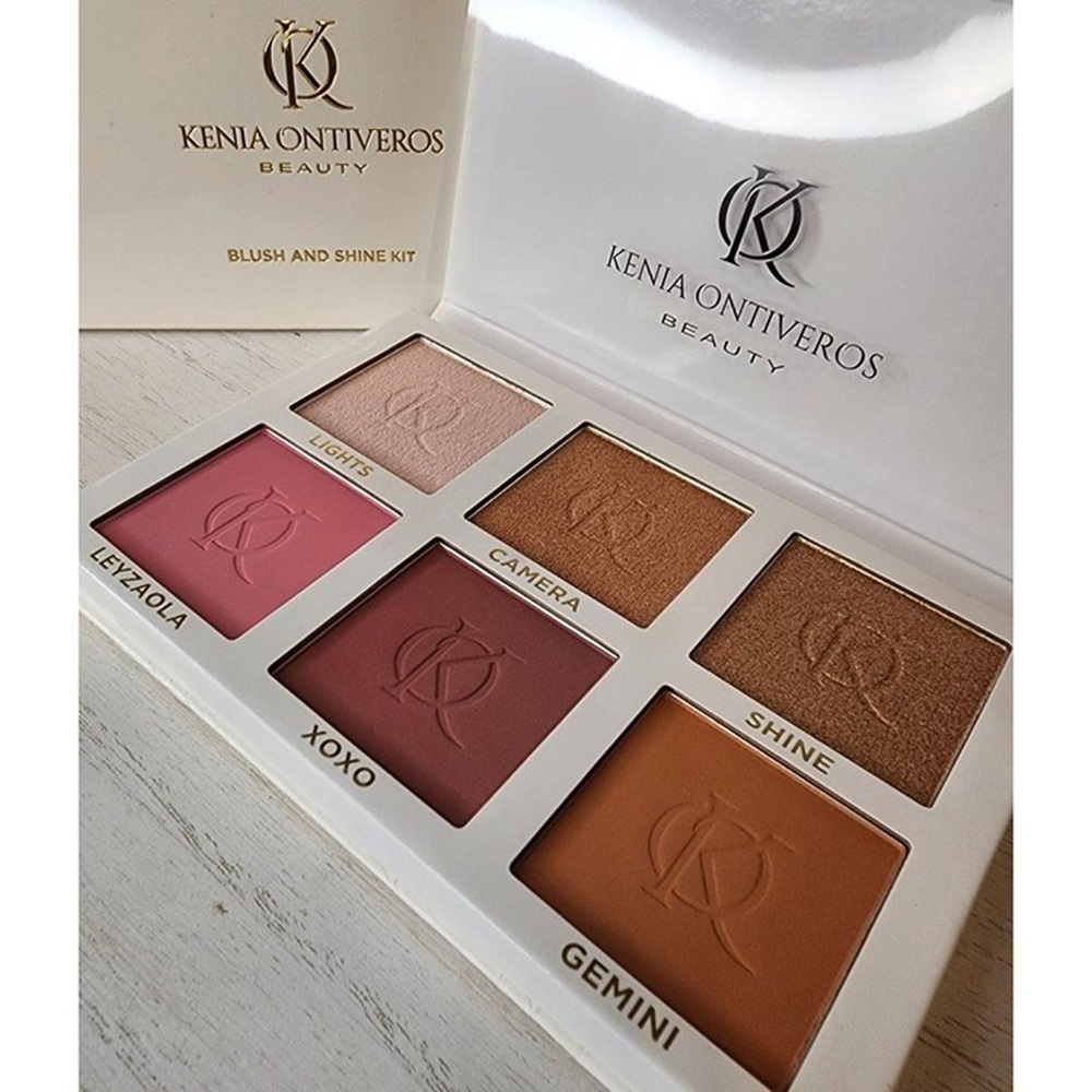 Kenia Ontiveros Beauty Blush and Shine Kit
